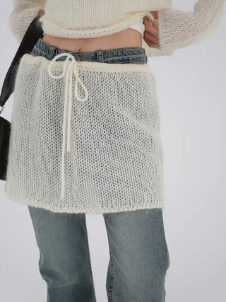 Yuka layered skirt