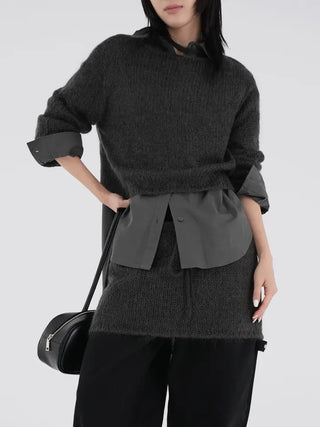 Yuka layered skirt