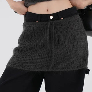 Yuka layered skirt
