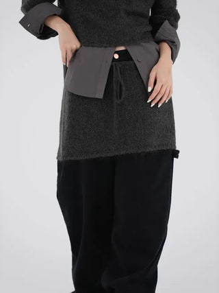 Yuka layered skirt