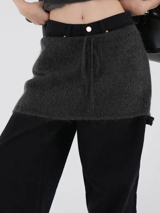 Yuka layered skirt