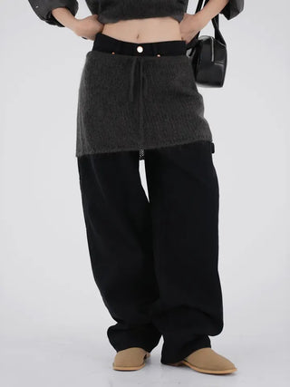 Yuka layered skirt