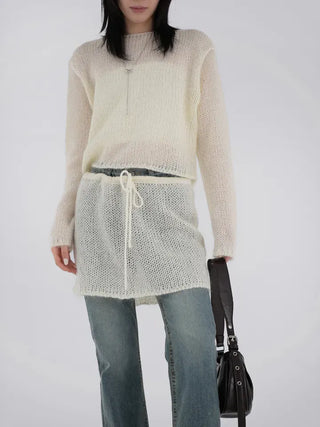 Yuka layered skirt