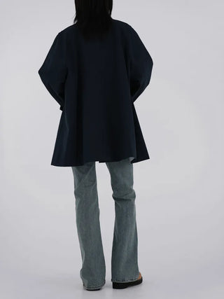 Hako trench half coat