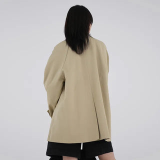 Hako trench half coat