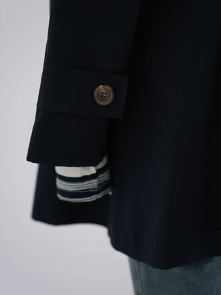 Hako trench half coat