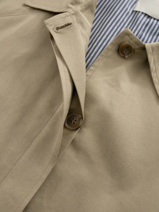 Hako trench half coat