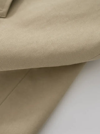 Hako trench half coat