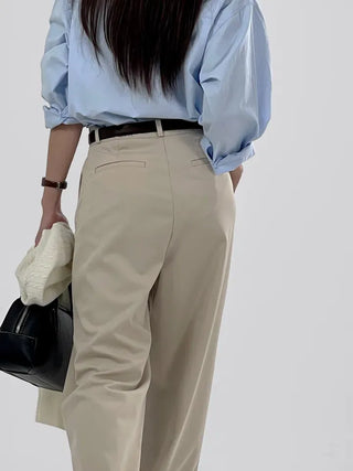 Momento Two-Pin Tuck Slacks