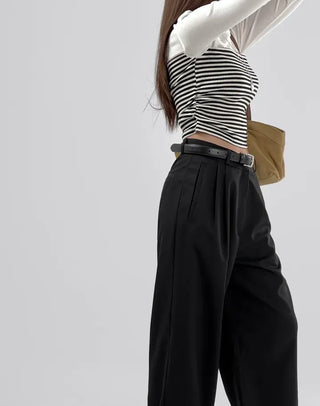 Momento Two-Pin Tuck Slacks