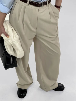 Momento Two-Pin Tuck Slacks