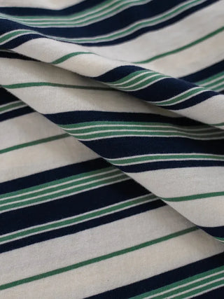 Dini Striped Collar T-shirt