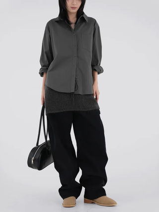 Rear Standard Cotton Shirt