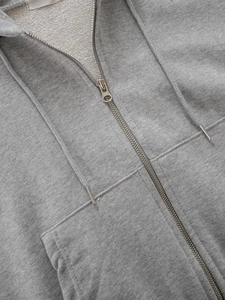 Zella Two-Way Cotton Zip-Up Hoodie