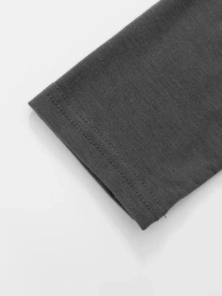Kai boatneck slit T-shirt