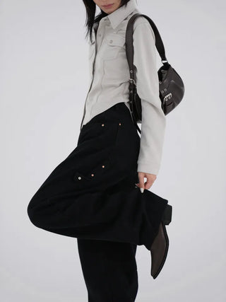 Joy Suede Slim Shirt