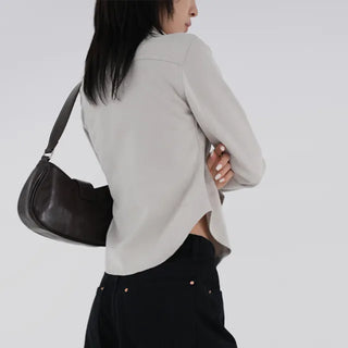 Joy Suede Slim Shirt