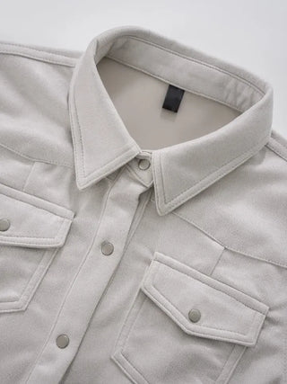 Joy Suede Slim Shirt