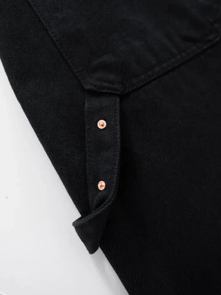 Henji Label Wide Black Cotton Pants