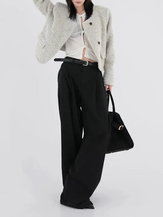 Heidi Standard Cotton Pintuck Pants