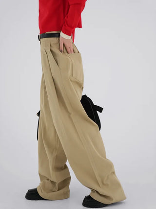 Heidi Standard Cotton Pintuck Pants