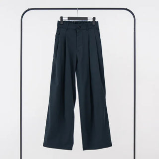 Heidi Standard Cotton Pintuck Pants