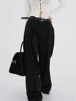 Heidi Standard Cotton Pintuck Pants