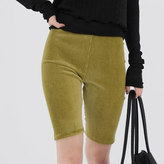 Toby Ribbed Biker Shorts
