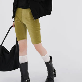 Toby Ribbed Biker Shorts