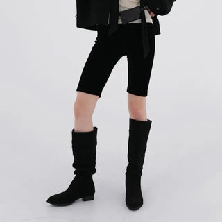 Toby Ribbed Biker Shorts