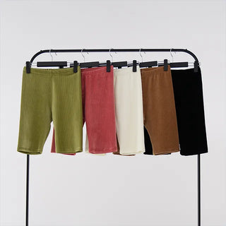 Toby Ribbed Biker Shorts