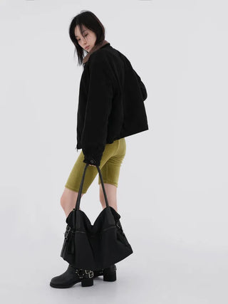 Toby Ribbed Biker Shorts