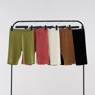 Toby Ribbed Biker Shorts