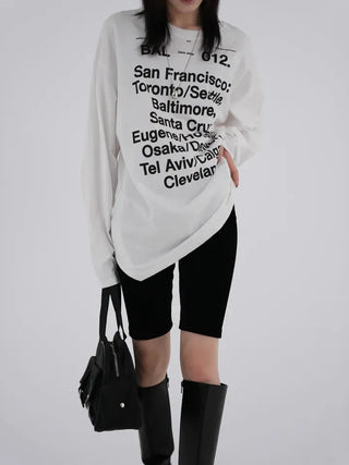 Toronto City Cotton Long Sleeve