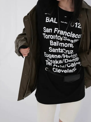 Toronto City Cotton Long Sleeve