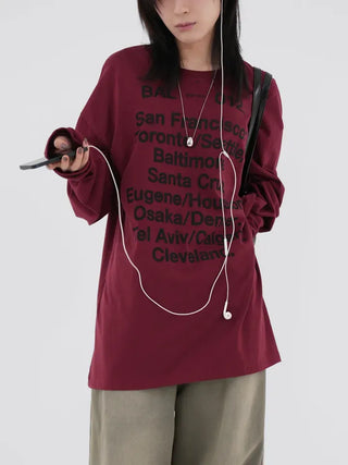 Toronto City Cotton Long Sleeve