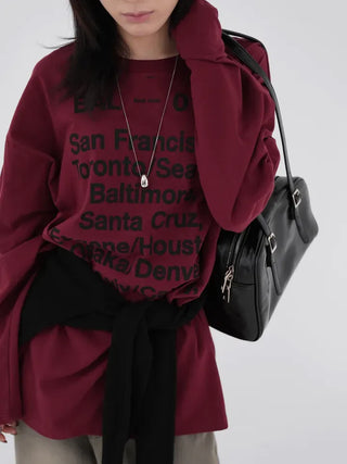 Toronto City Cotton Long Sleeve