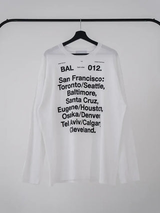 Toronto City Cotton Long Sleeve