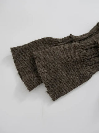 Cano Vintage Short Ruffle Slim Cardigan