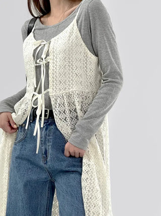 Elle Round Neck Long Sleeve T-shirt