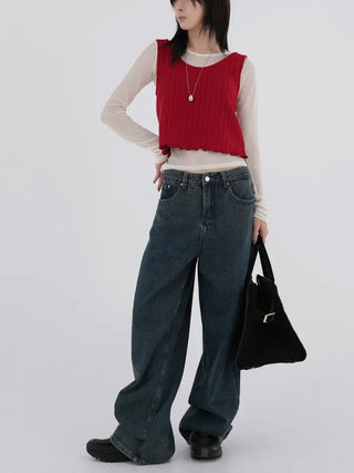 Derby Cotton Wide Pants