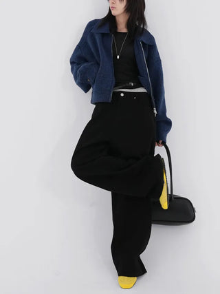 Derby Cotton Wide Pants