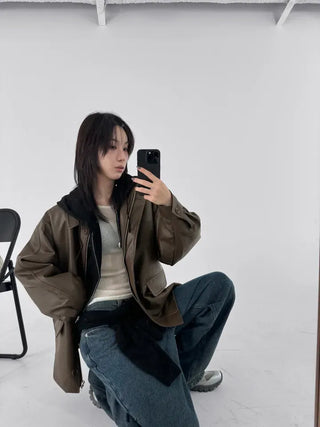 Derby Cotton Wide Pants