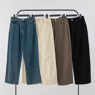 Derby Cotton Wide Pants