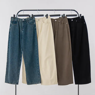 Derby Cotton Wide Pants
