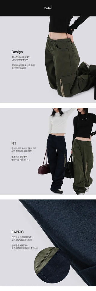 Vansell Unique Pocket Cargo Pants