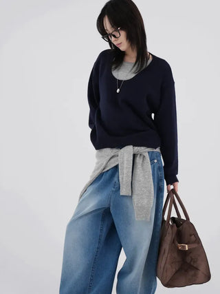 Bella Suede Big Tote Bag