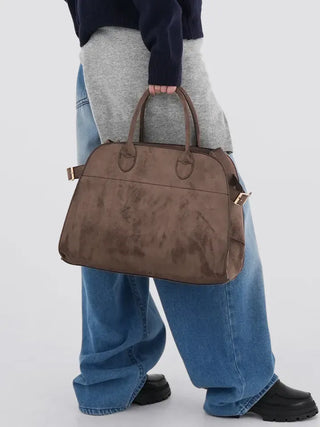 Bella Suede Big Tote Bag