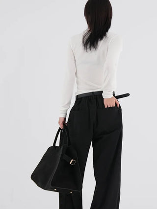 Bella Suede Big Tote Bag