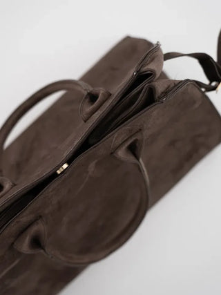 Bella Suede Big Tote Bag